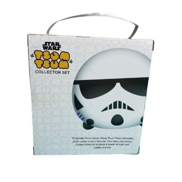 Star Wars Tsum Tsum ROTJ Plush Collector Set of 4 Disney Toys Boxed Gift NEW - Picture 3 of 6